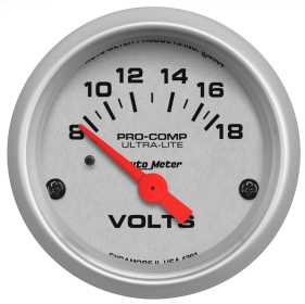 Ultra-Lite® Electric Voltmeter Gauge 4391
